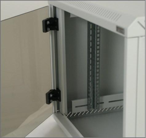 Actual product image Triton Delta 4S: 19" wall-mounted enclosure, 12U (12 RU, 19 inch rack)