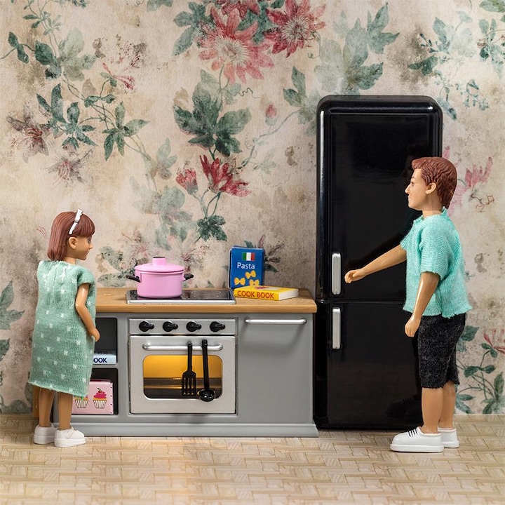 Productafbeelding Lundby Poppenhuis accessoires keukenset