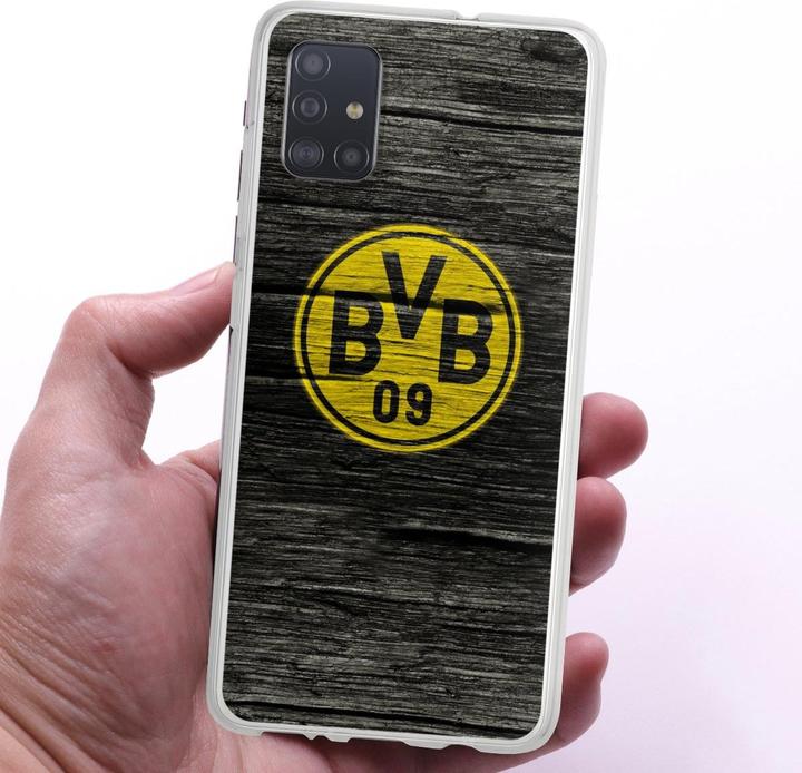 Produktbild DeinDesign Silikon Hülle für Samsung Galaxy A51 Handyhülle Case Smartphone Schutzhülle BVB Borussia Dortmund (Samsung Galaxy A51)