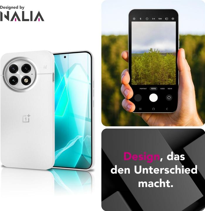 Produktbild Nalia Phantom - 0,3mm Extrem Dünn, Federleicht, Mattiert, Minimalistisch - Ultra-Slim Handycase (OnePlus 13)
