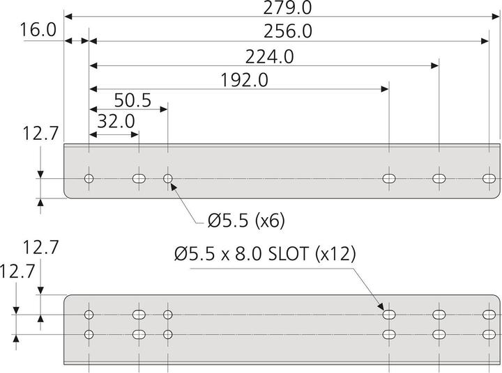 Produktbild Accuride Montagewinkel zu Kugel-Vollauszüge (Schwerlastschiene) 5321EC