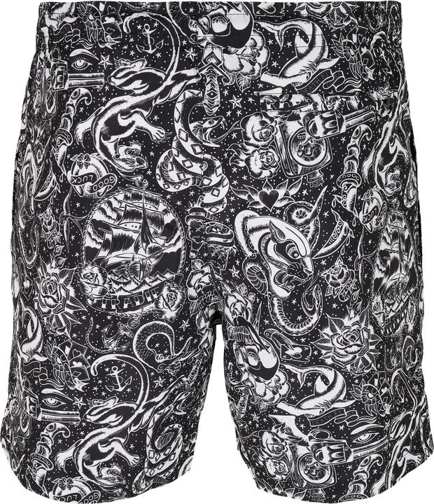 Produktbild Urban Classics Pattern Swim Shorts (3XL)