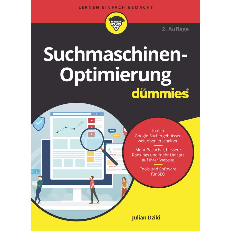 Suchmaschinen-Optimierung für Dummies, Fachbücher von Julian Dziki