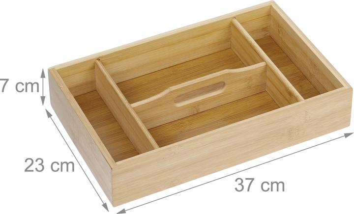 Actual product image Relaxdays Cutlery tray