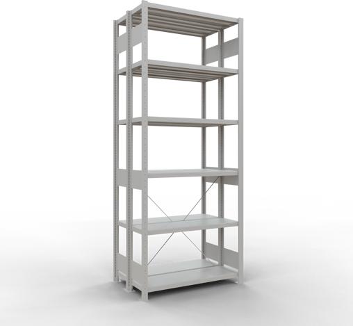Actual product image Schulte Lagertechnik Double basic shelf MULTIplus250