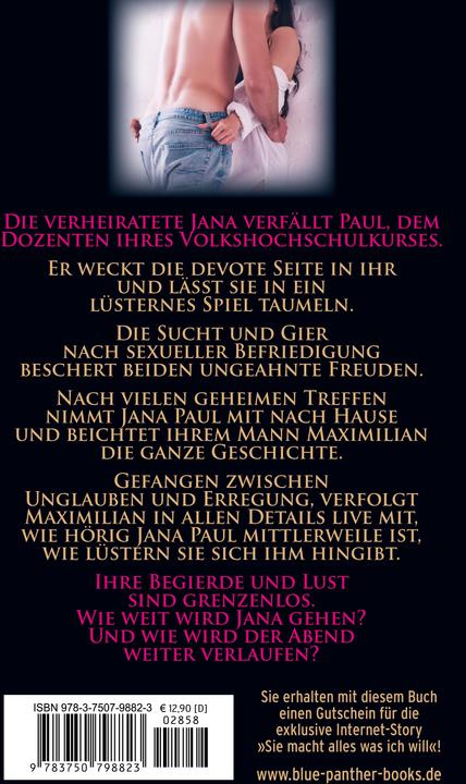 Nutritional values and ingredients Deine Ehefrau, ist meine devote Sklavin! Erotischer SM-Roman (German, Miu Degen, 2024)