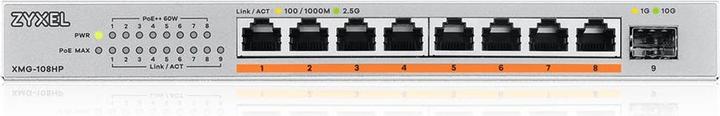 Actual product image Zyxel XMG-108HP (9 Ports)
