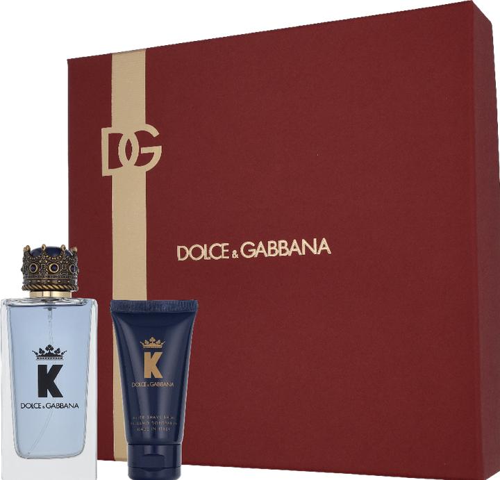 Actual product image Dolce & Gabbana K Eau De Toilette 100ml And After Shave Gel 50ml