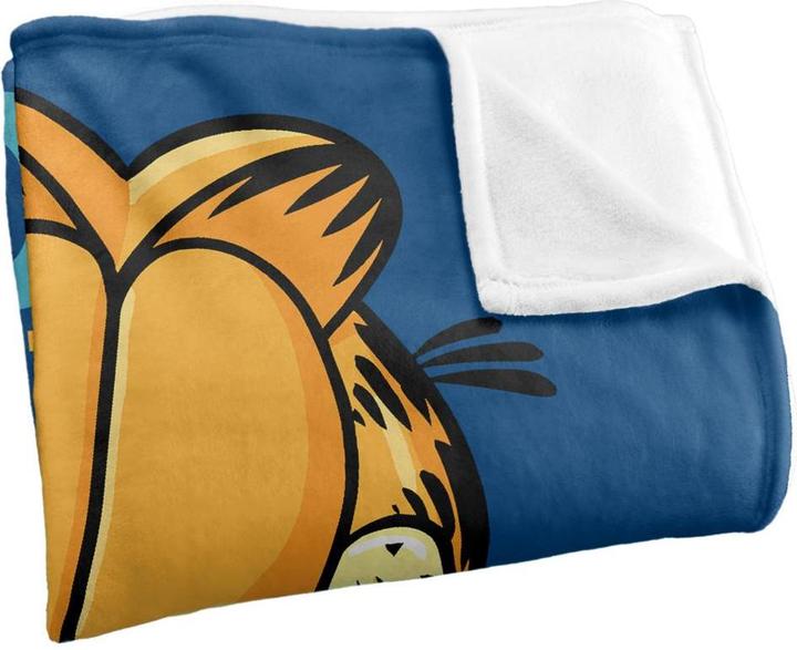 Garfield Never Ever Wrong Decke Seidig Supersoft (152 x 127 cm)
