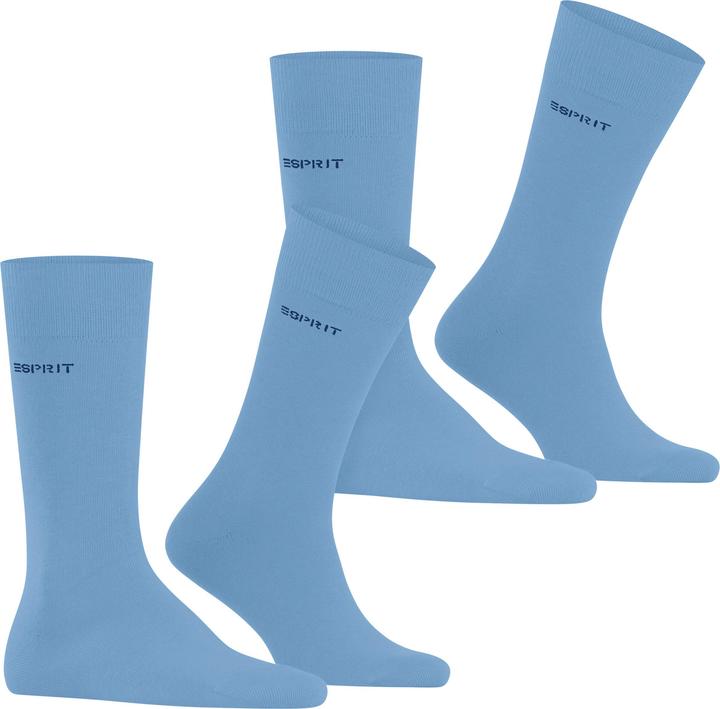 Image du produit Esprit Basic Uni 2-Pack Baumwollsocken (lot de 2, 39 - 42)