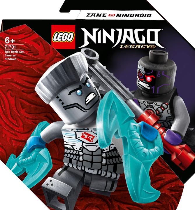 Produktbild LEGO Kampfset: Zane vs. Nindroid (71731, LEGO Ninjago)