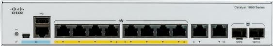 Image du produit Cisco CATALYST 1000 8 PORT GE 2X1G (8 ports)