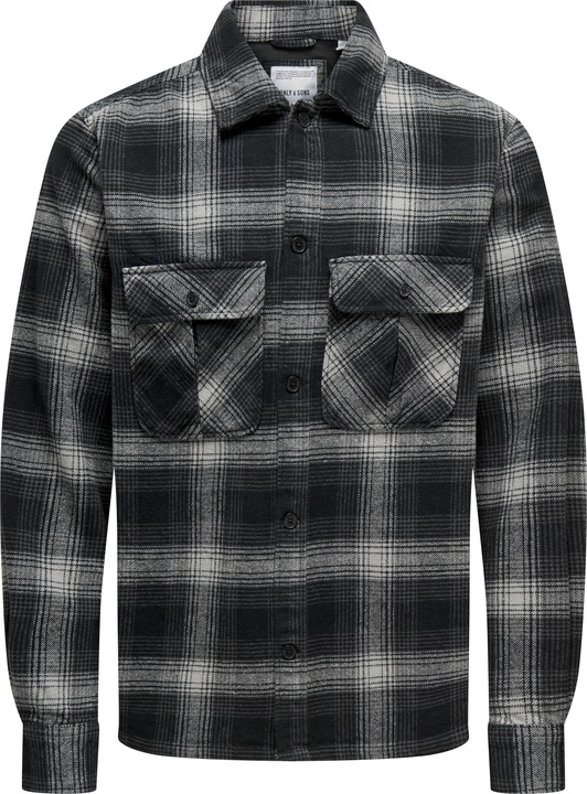 Only & Sons Onscedric Life Check Overshirt Noos