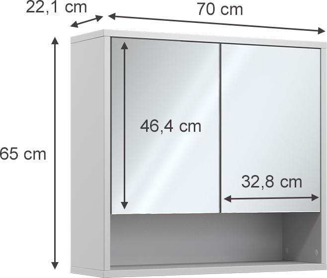 Actual product image Vicco Eliza (70 x 22.10 x 65 cm)