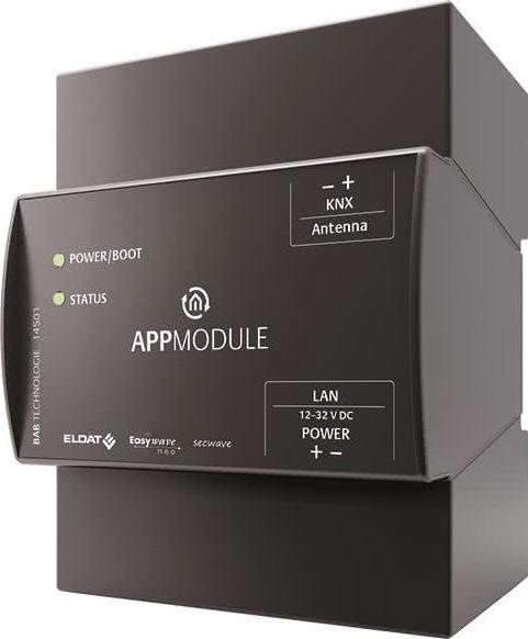 Actual product image Eldat APPMODULE RGK03ENS50A01-K Easywave KNX IoT Gateway