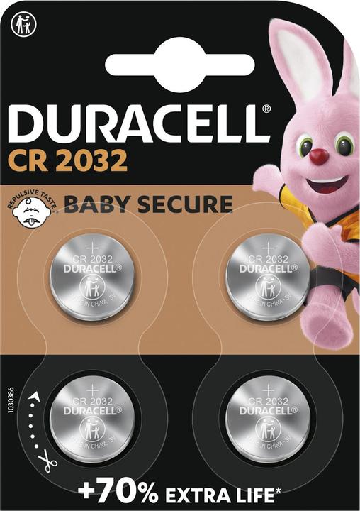 Immagine prodotto Duracell CR2032 (4 pz., CR2032, 225 mAh)