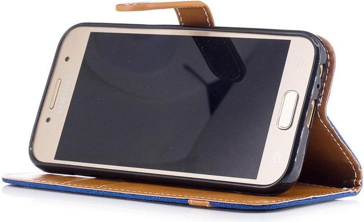 Produktbild König Design Hülle Handy Schutz für Samsung Galaxy A3 (2017) Case Cover Tasche Wallet Etui (Samsung Galaxy A3 (2017))