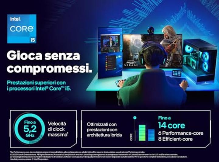Produktbild Intel Core I5-14400F (LGA 1700, 2.50 GHz, 10 -Core)