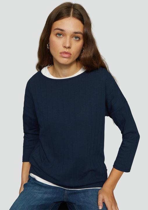 Image du produit S.Oliver T-Shirt Shirt im Loose Fit mit Dreiviertelarm (XS)