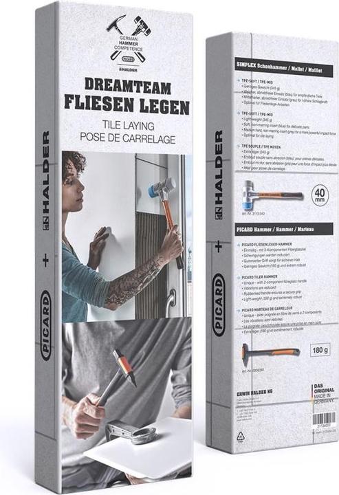 Actual product image Halder Dreamteam Tiler (525 g)