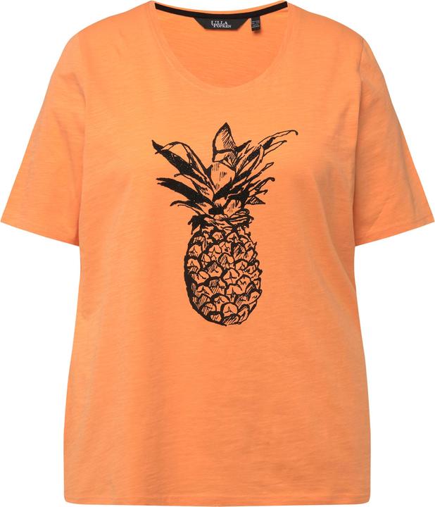 Produktbild Ulla Popken T-Shirt, Kaviarperlchen, Ananas, Rundhals, Halbarm (56)