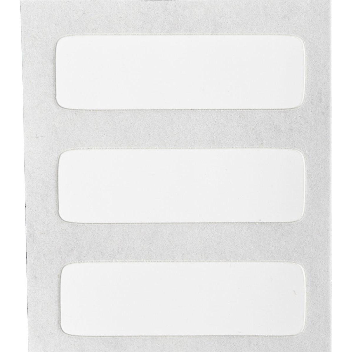 Thumbnail - Brady, Etiketten, THT-257-7425-2, Polypropylen, Weiss, matt, 20.96 x 6.35 mm, permanent (2000 E.)