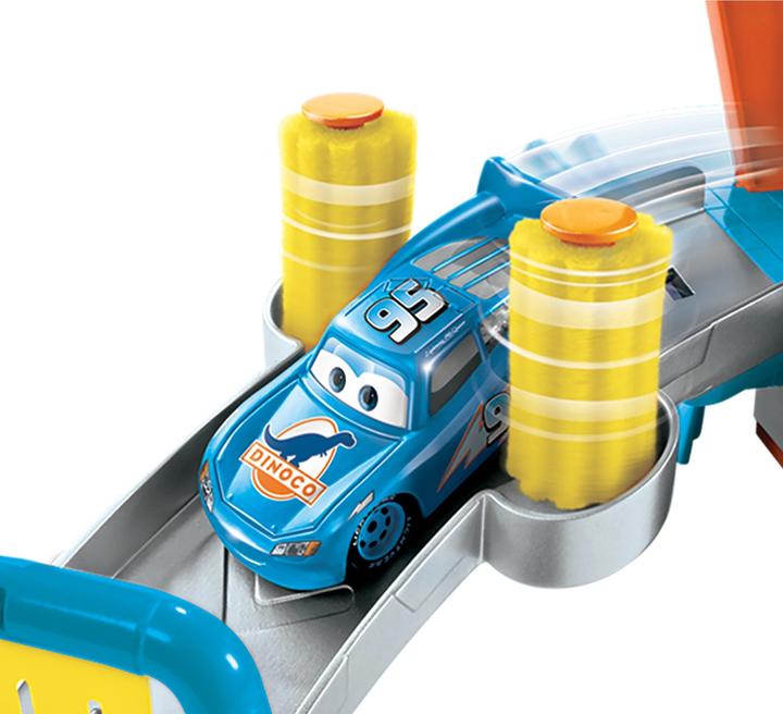 Produktbild Disney Cars Farbwechsel Dinoco Autowaschanlage Spielset