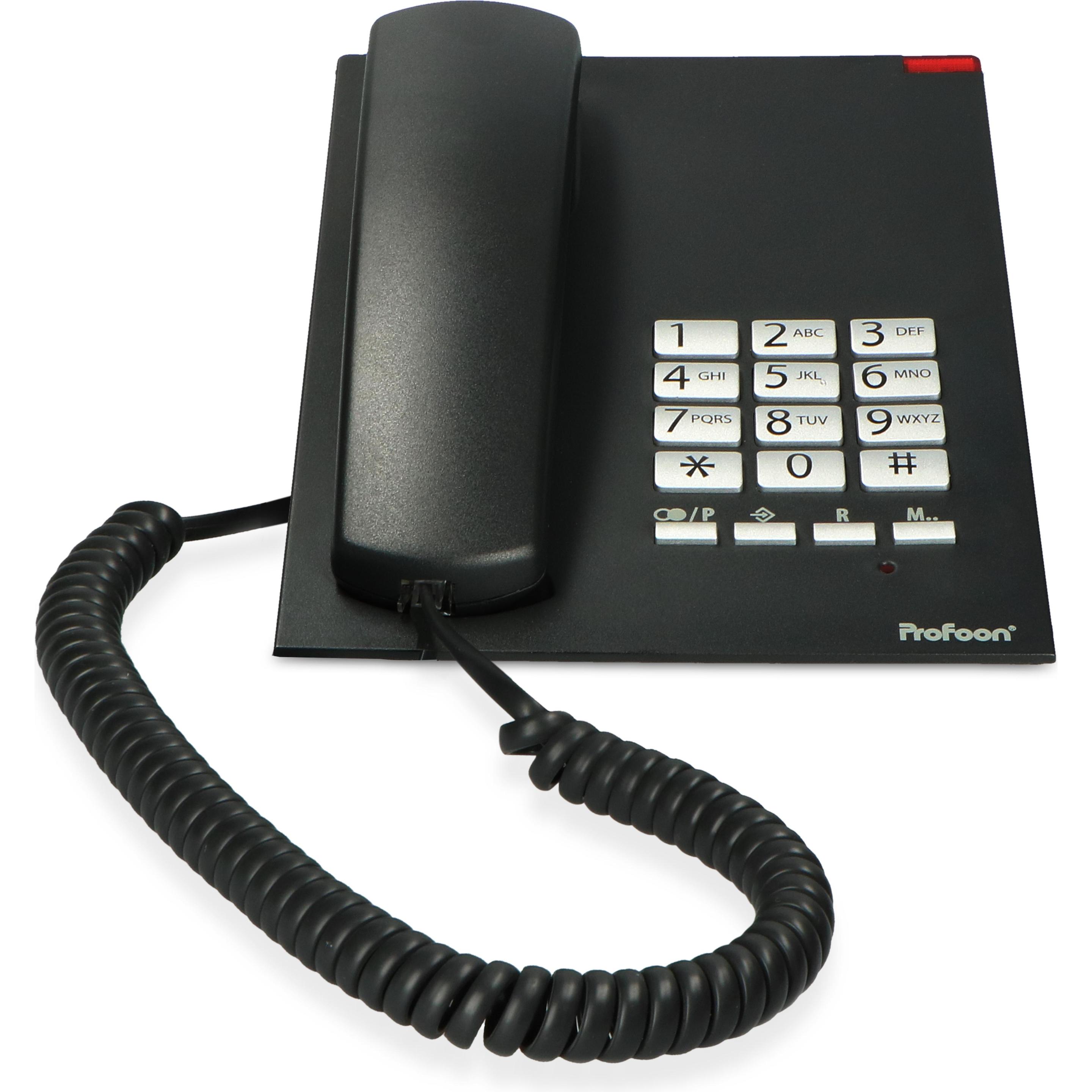 Profoon TX-310, Telefon, Schwarz