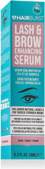 Image du produit Hairburst Sérum d'amélioration des cils et des sourcils 9 ml (9 ml)
