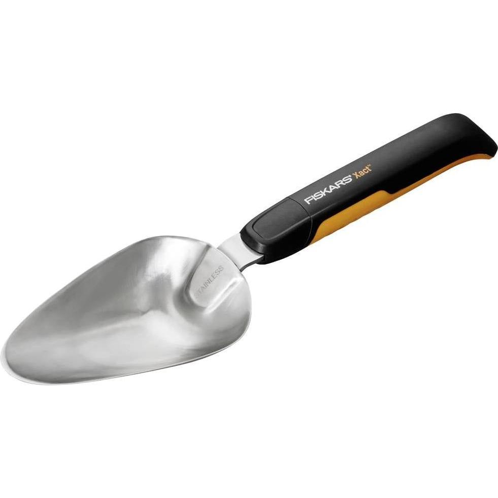 Fiskars, Gartenhandwerkzeug, Xact Gartenkelle Edelstahl, Edelstahl