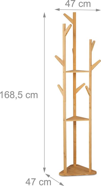 Actual product image Relaxdays Garderobenständer