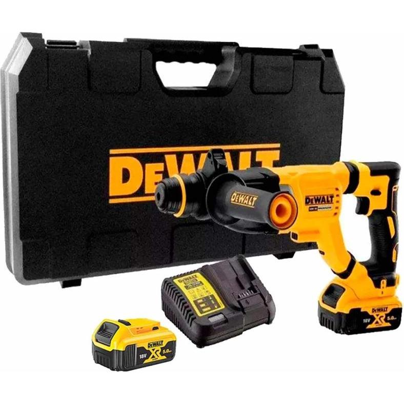 DeWalt, Trapano + Avvitatore a batteria, Martello rotante SDS-Plus da 18V XR