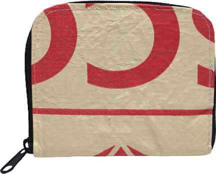 Actual product image Bekos Upcycling - practical wallet with zipper Elephant