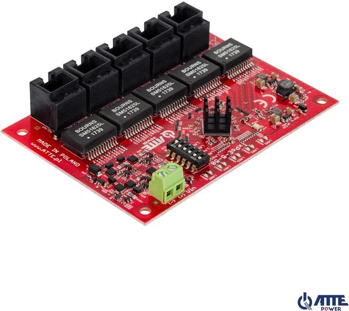 Produktbild NoName SWITCH 5-PORTOWY POE ATTE xPoE-5-50-OF (5 Ports)