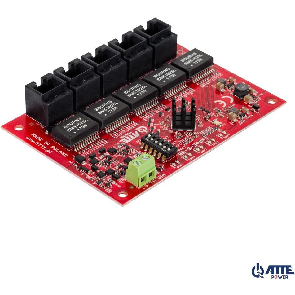 NoName SWITCH 5-PORTOWY POE ATTE xPoE-5-50-OF, Netzwerk Switch