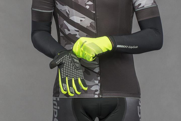 Produktbild GripGrab Ride Windproof Hi-Vis Gloves (L)