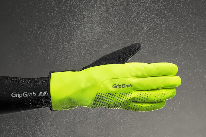 Productafbeelding GripGrab Ride Waterdichte Hi-Vis Thermische Handschoenen (XL)