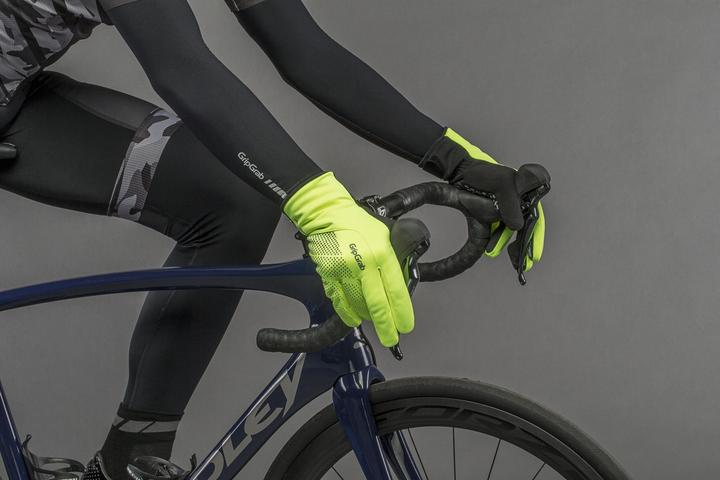 Productafbeelding GripGrab Ride Waterdichte Hi-Vis Thermische Handschoenen (XL)