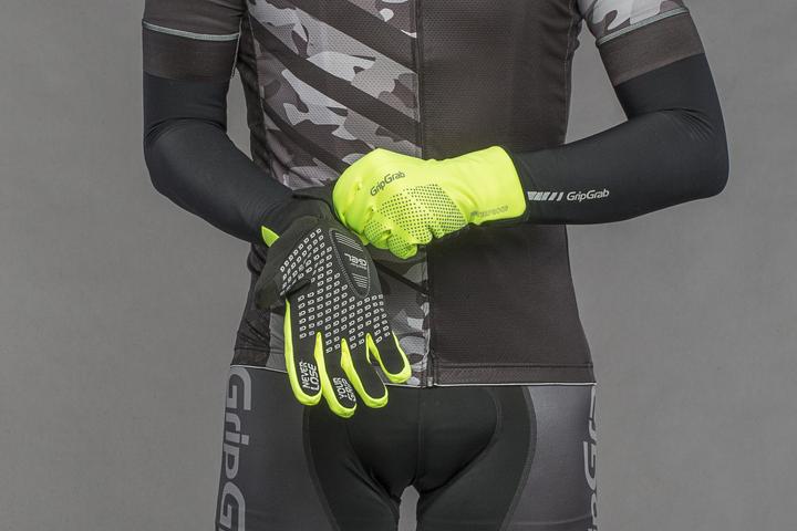 Productafbeelding GripGrab Ride Waterdichte Hi-Vis Thermische Handschoenen (XL)