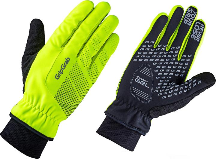 Productafbeelding GripGrab Ride Waterdichte Hi-Vis Thermische Handschoenen (XL)