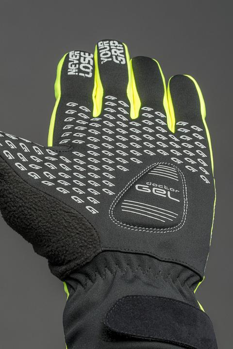 Productafbeelding GripGrab Ride Waterdichte Hi-Vis Thermische Handschoenen (XL)