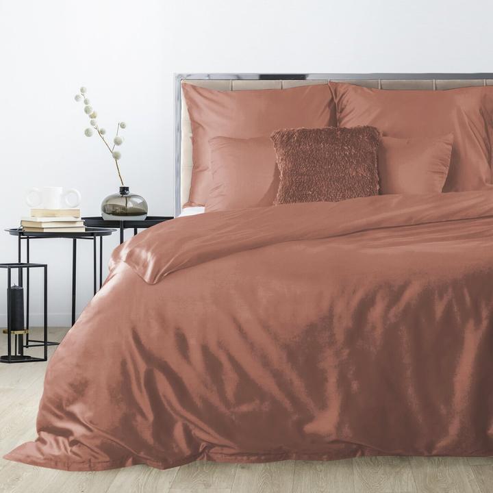 Immagine prodotto Eurofirany Set di biancheria da letto EUROFIRANA NOVA in raso di cotone di alta qualità, monocolore, 220 x 200 (Copripiumino, 220 x 200 cm)