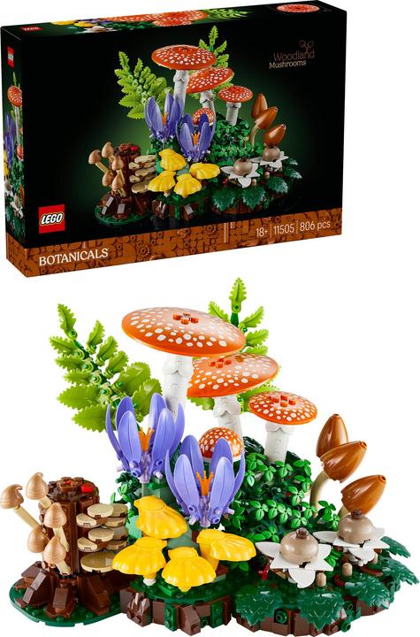 Produktbild LEGO Waldpilze (11505, LEGO Botanicals)