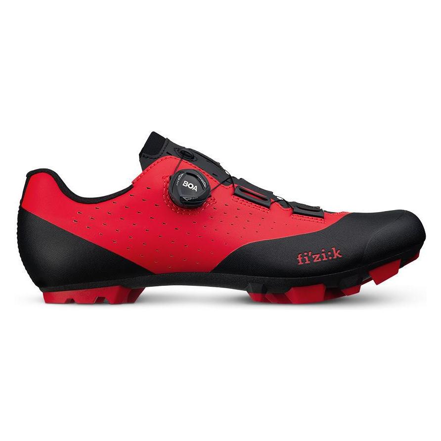 Fizik, Unisex, Veloschuhe, Vento Overcurve X3 Mtb Schuhe (46), Rot