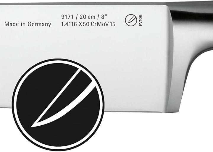 Produktbild WMF Santoku Messer 32cm Made in Germany Grand Gourmet Spezialklingenstahl PC (18 cm)