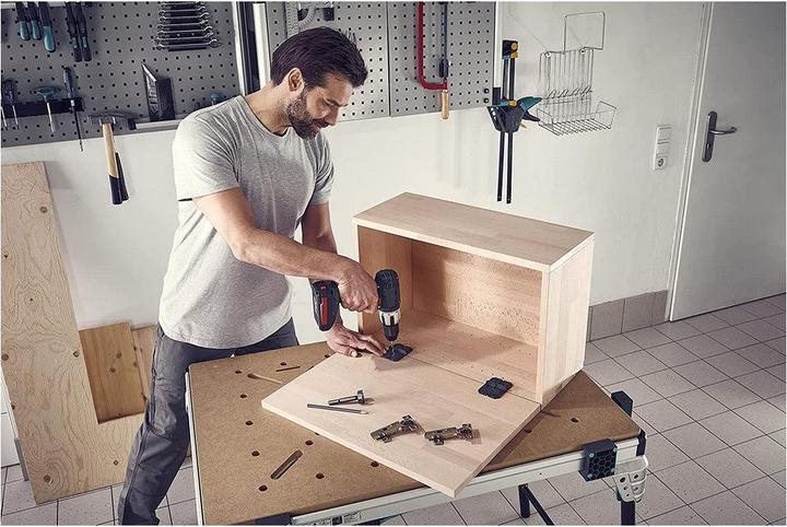 Produktbild wolfcraft 1 Scharnierloch-Set 35 mm (35 mm, 5 mm, 2.5 mm)