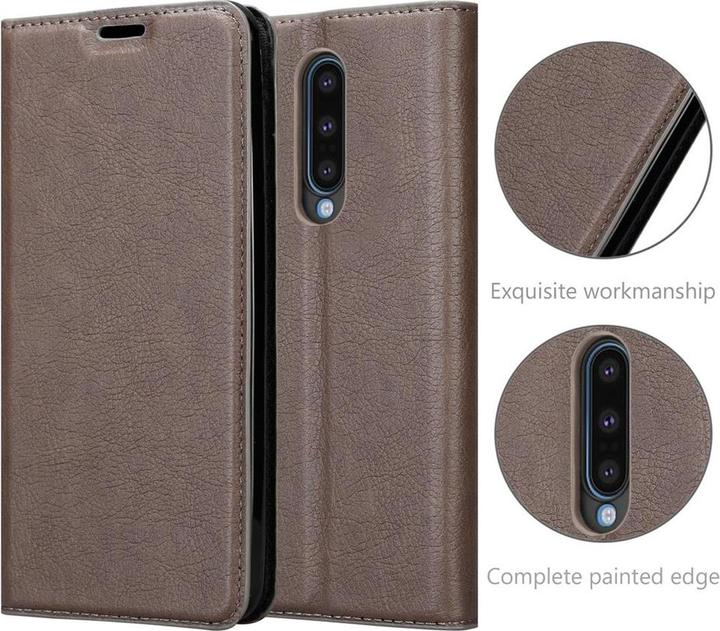 Actual product image Cadorabo Book Invisible Magnet Cover (Oneplus 8)