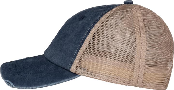 Native Spirit Umweltfreundliche Trucker Cap mit Zerrissenem Effekt (One Size)