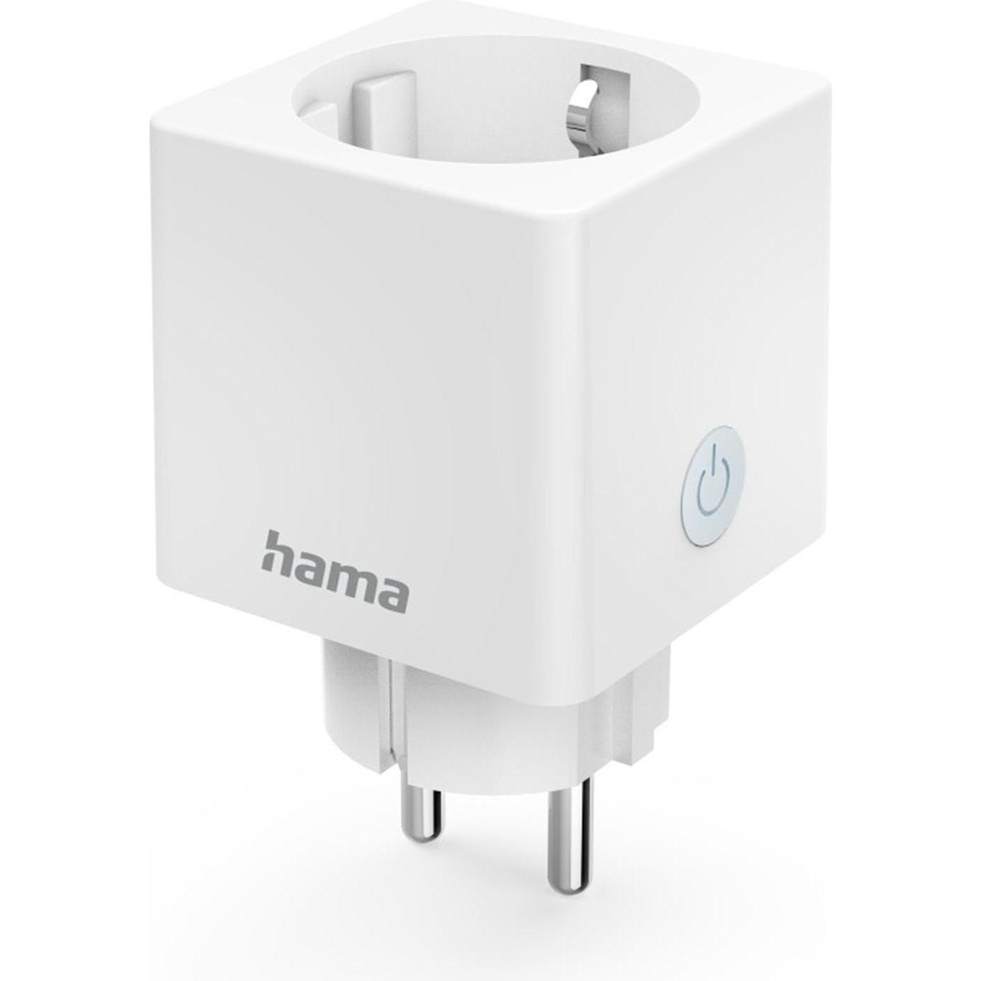 Hama, Spina intelligente, Presa WLAN Controllo HomeKit tramite voce/app, 3.680W, 16A