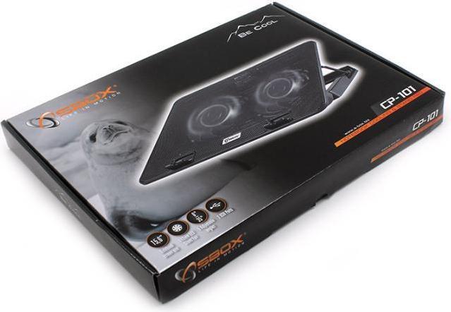 Actual product image Sbox CP-101 Cooling Pad For 15.6 Laptops